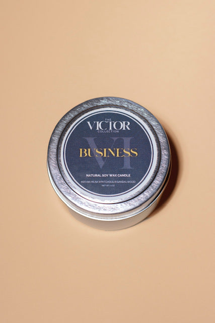 Business Soy Wax Travel Size Candle